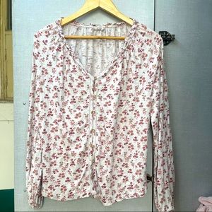 New Fat Face Floral Blouse